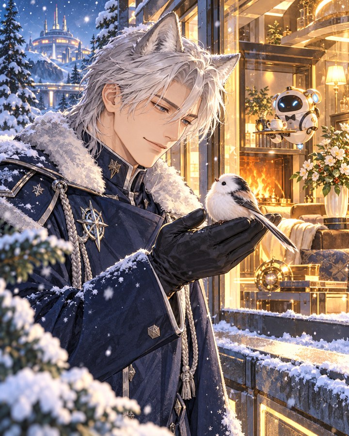 Cover of A Home with the Silver Wolf