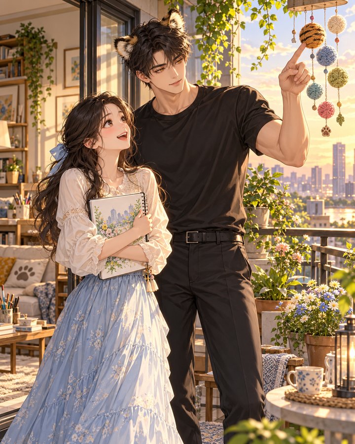 Cover of Dating a Tiger Spirit