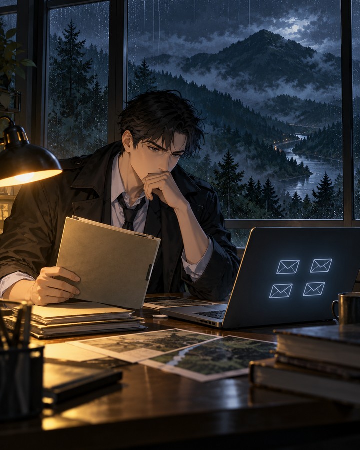 Cover of Emails from a Dead Man